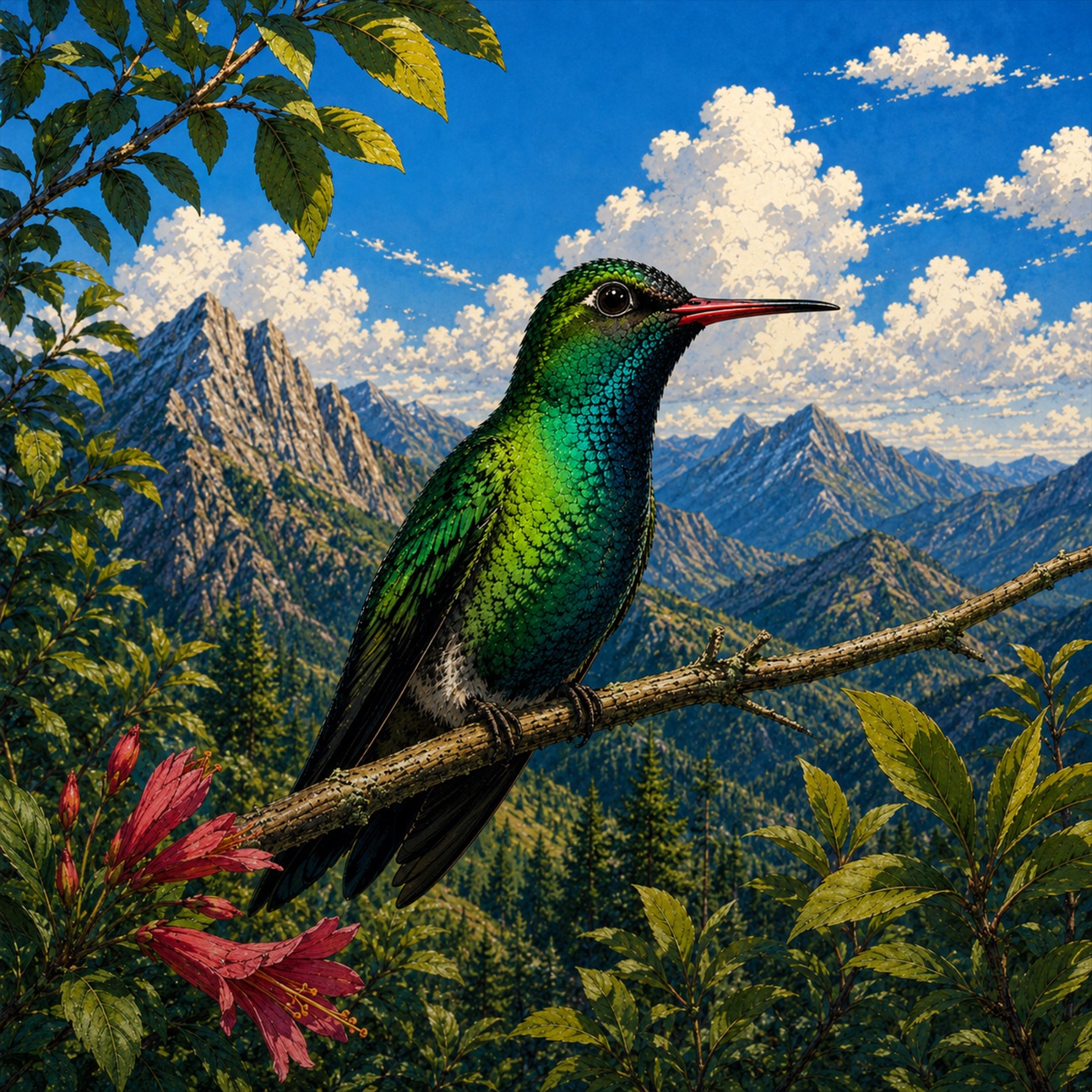El colibrí