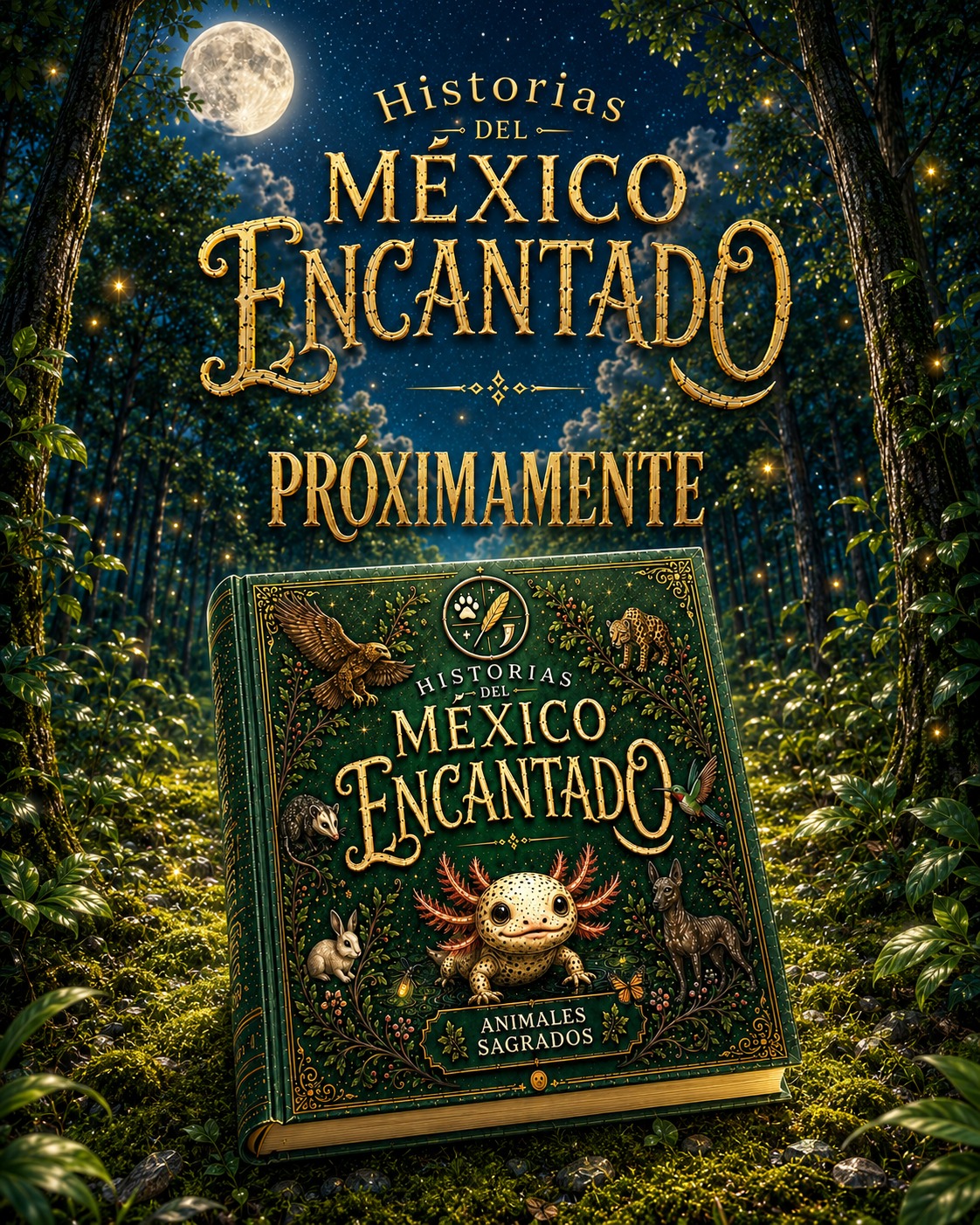 Portada del libro Animales Sagrados — México Encantado