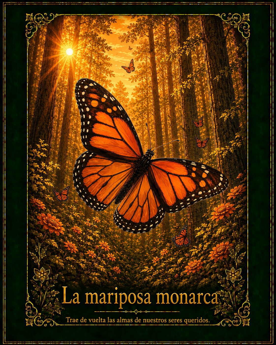 La mariposa monarca